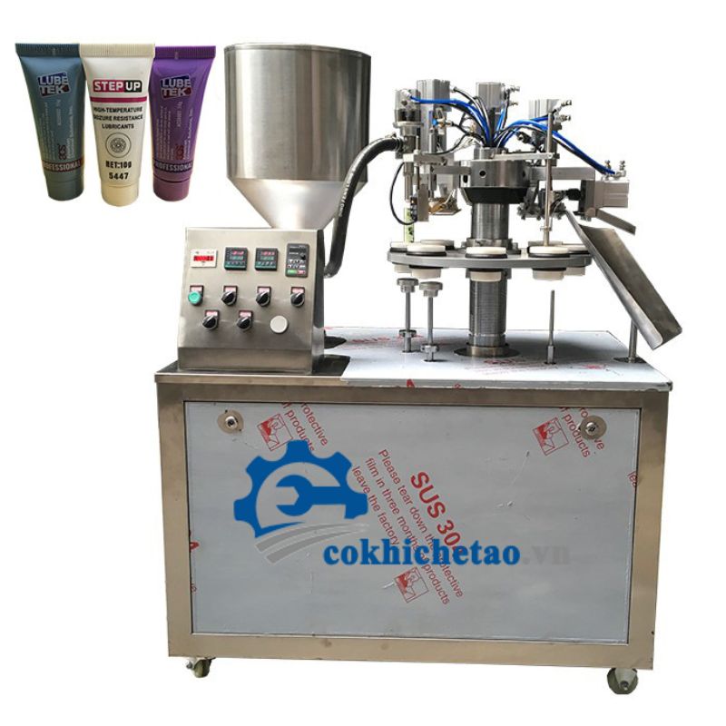 Máy chiết hàn miệng tuýp