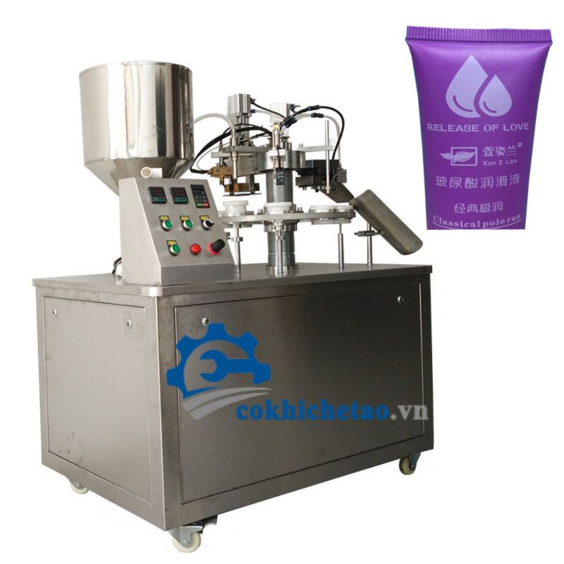 Máy chiết hàn miệng tuýp