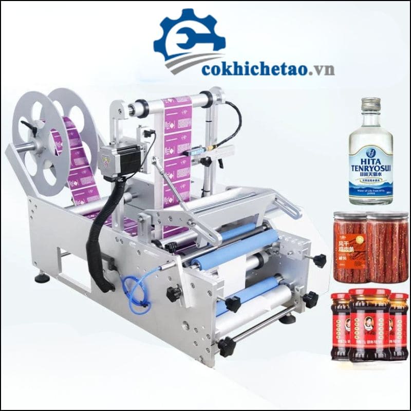 Máy dán nhãn decal