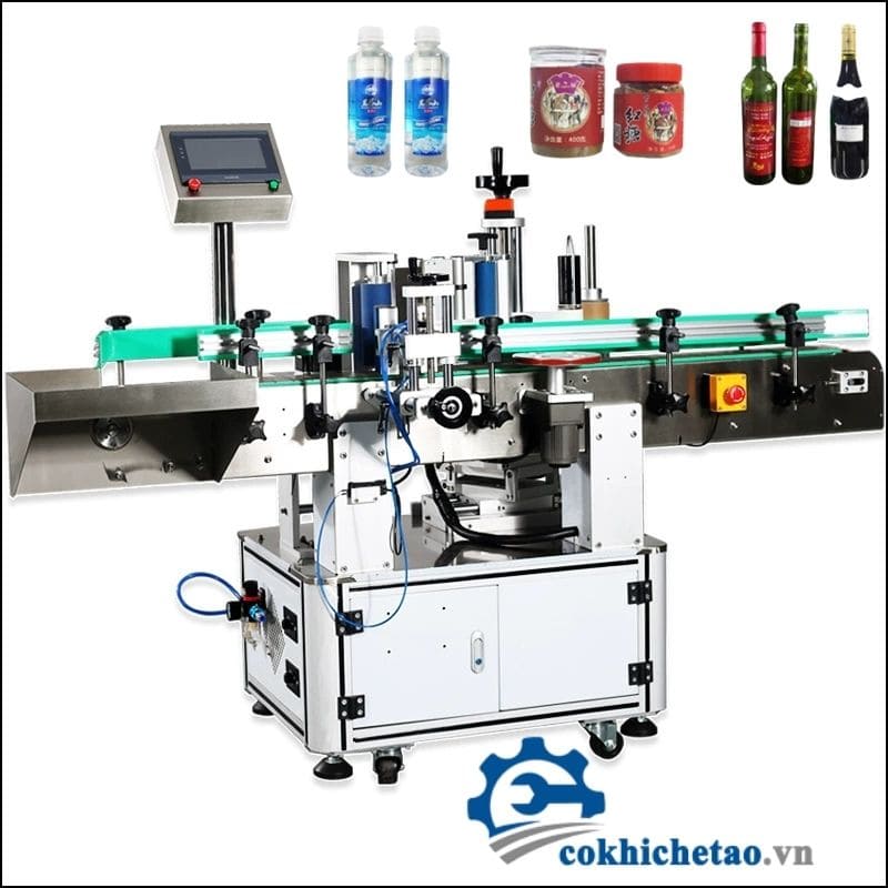 Máy dãn tem nhãn tự động