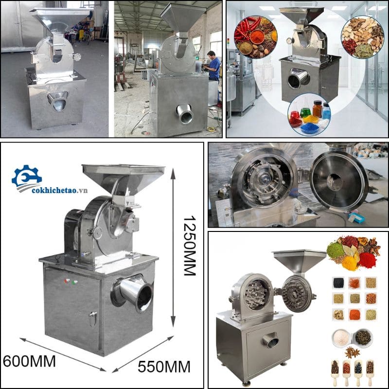 Máy nghiền bột khô siêu tốc