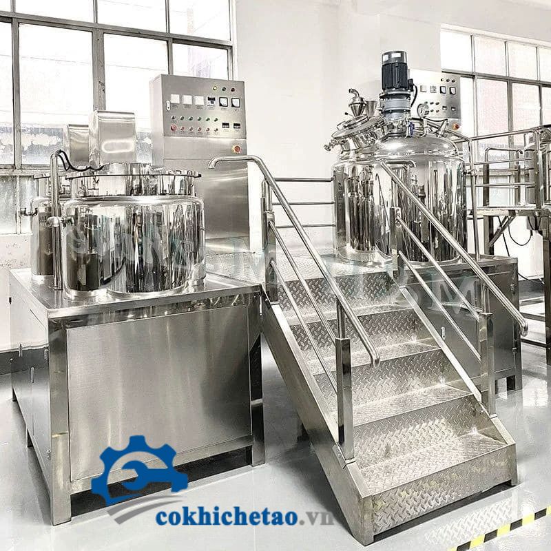 Máy nhũ hoá mỹ phẩm