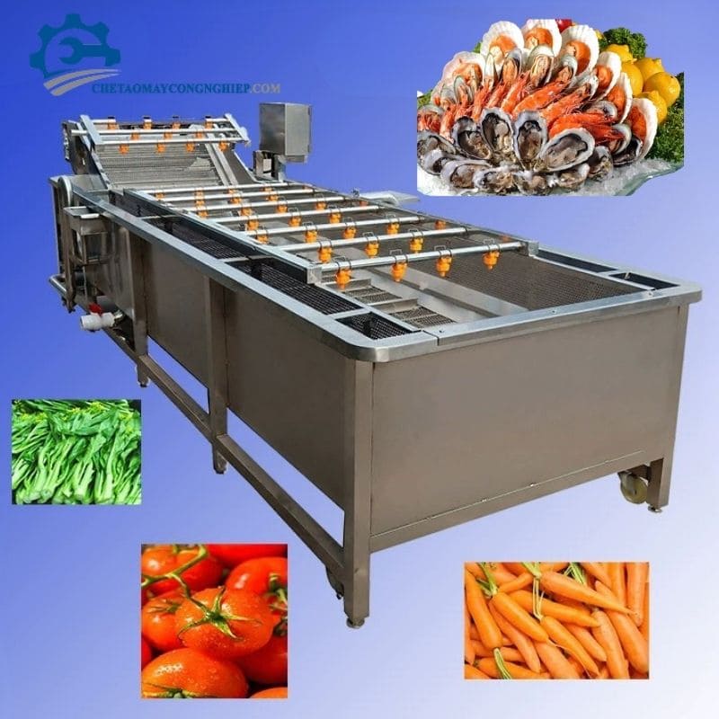 Cung cấp máy rửa rau củ quả công nghiệp
