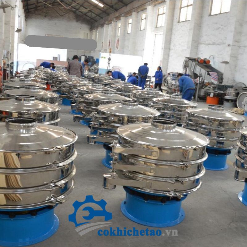 Máy sàng rung dạng tròn