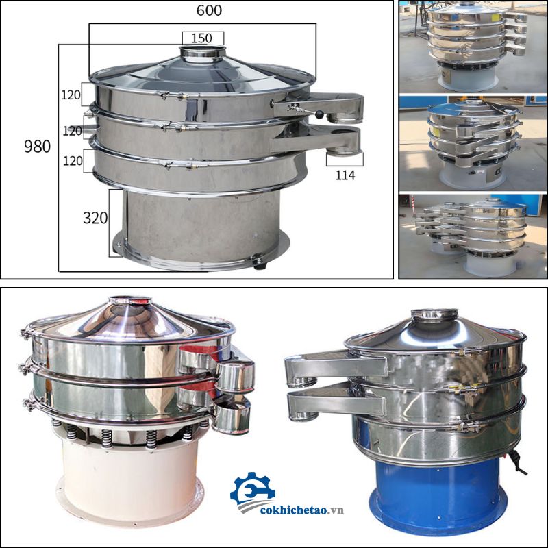 Máy sàng rung nhiều tầng