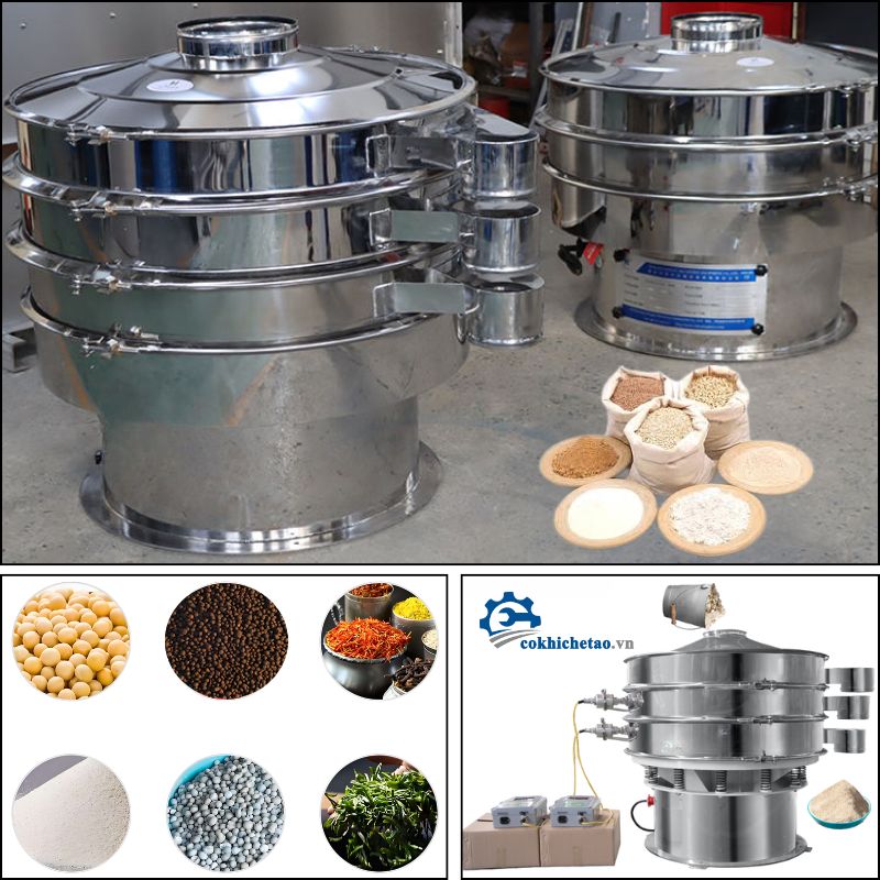 Chế tạo máy sàng rung tròn