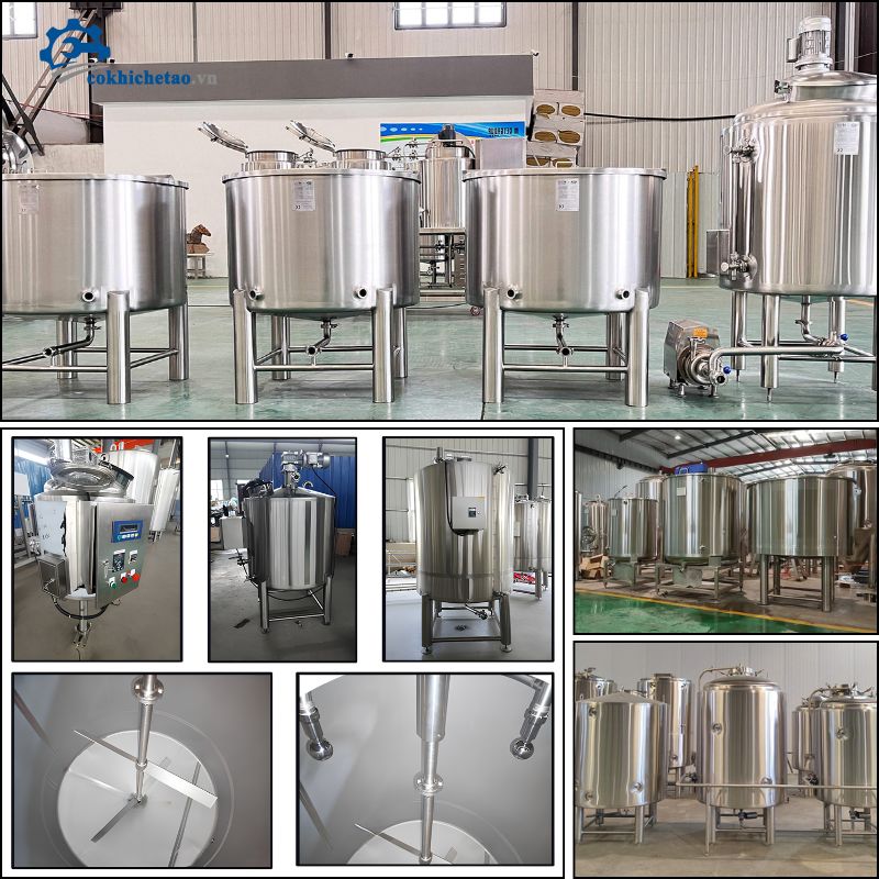 Máy sản xuất mỹ phẩm dầu gội
