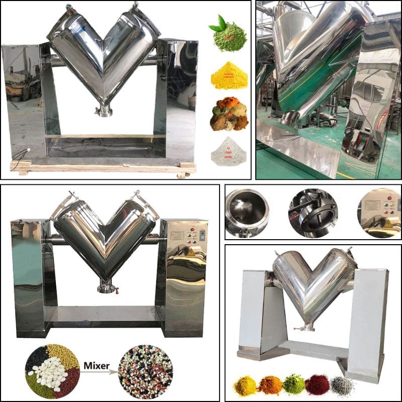 Máy trộn bột chữ V
