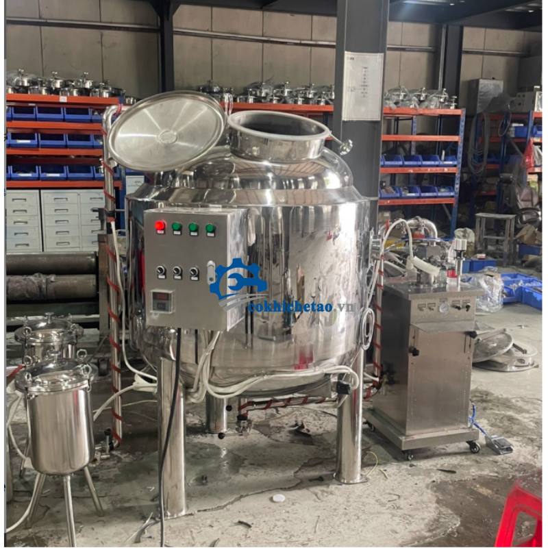 máy trộn thực phẩm, hóa chất, mỹ phẩm 50L, 200L, 500L