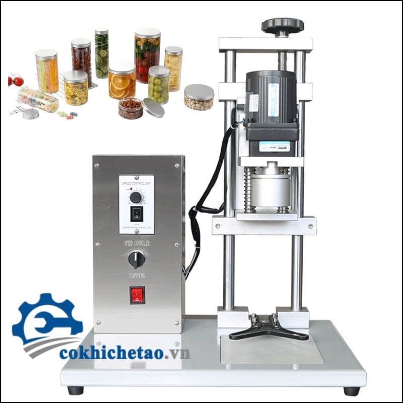 Máy vặn nắp chai nhựa