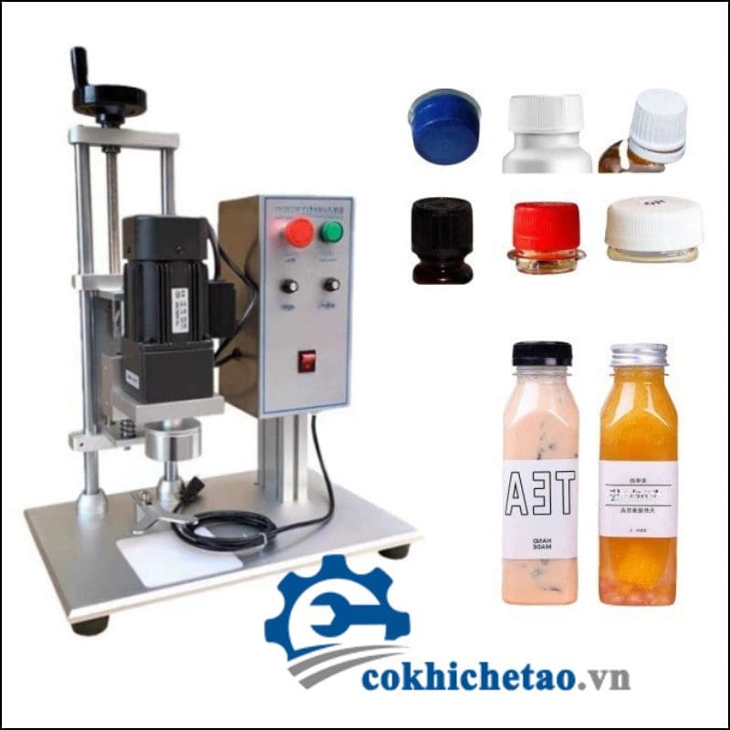 Máy siết nắp chai