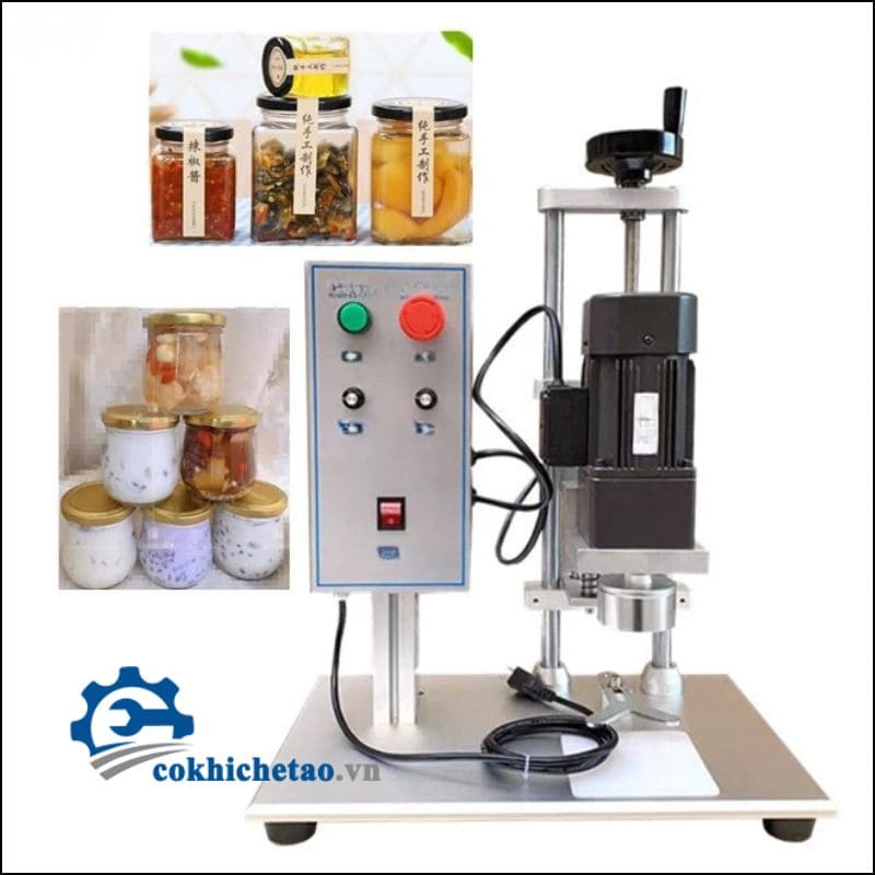 Máy siết nắp chai 1 motor