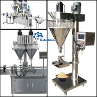 Máy chiết rót bột, máy chiết bột định lượng trục vít