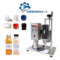 Máy Đóng Nắp Chai Nhựa – Máy Vặn Nắp Chai Bán Tự Động, Máy Siết Nắp
