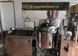 Máy Nhũ Hóa Kem Face, Kem Body, Mỹ Phẩm - Máy Sản Xuất Kem Cốt Trắng, Máy Đồng Hóa Kem Ủ Trắng
