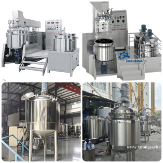 Máy Nhũ Hóa Mỹ Phẩm Hút Chân Không - Máy Đồng Hóa Thực Phẩm