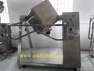 Máy trộn bột hình lập phương, máy trộn công suất lớn - Máy trộn bột, trộn ngũ cốc, trộn thực phẩm