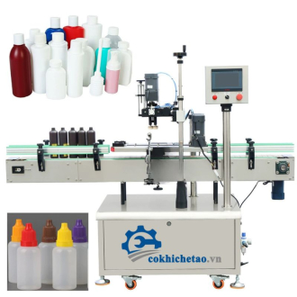 Máy Đóng Nắp Chai, Vặn Nắp Chai, Xiết Nắp Chai Tự Động - Máy Đóng Nắp Chai Nhựa, Chai Thủy Tinh, Chai Rượu