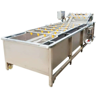 Máy Rửa Rau Quả Công Nghiệp – Máy Sục Rửa Rau Củ Inox 304