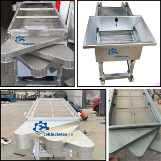 Máy sàng rung hình chữ nhật – Máy sàng thuốc nam, dược liệu, hóa chất, vật liệu xây dựng, bột, than