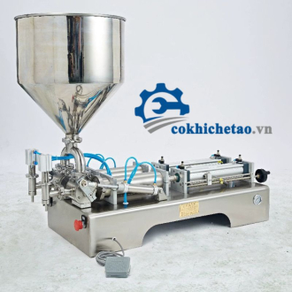 Máy Chiết Rót Mỹ Phẩm, Thực Phẩm - Máy Chiết Rót Dịch Lỏng Sệt